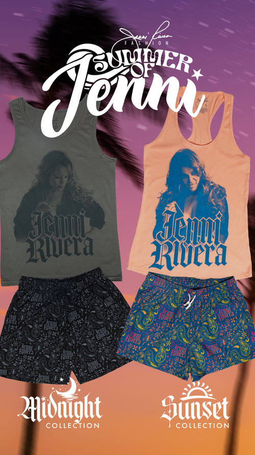 Summer of Jenni Merch - Exclusive Jenni Rivera Tanks & Shorts | Jenni ...